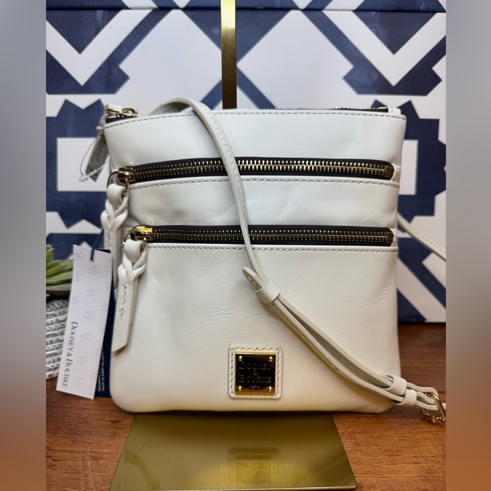 Dooney & Bourke Apollo Triple Zip Crossbody NWT